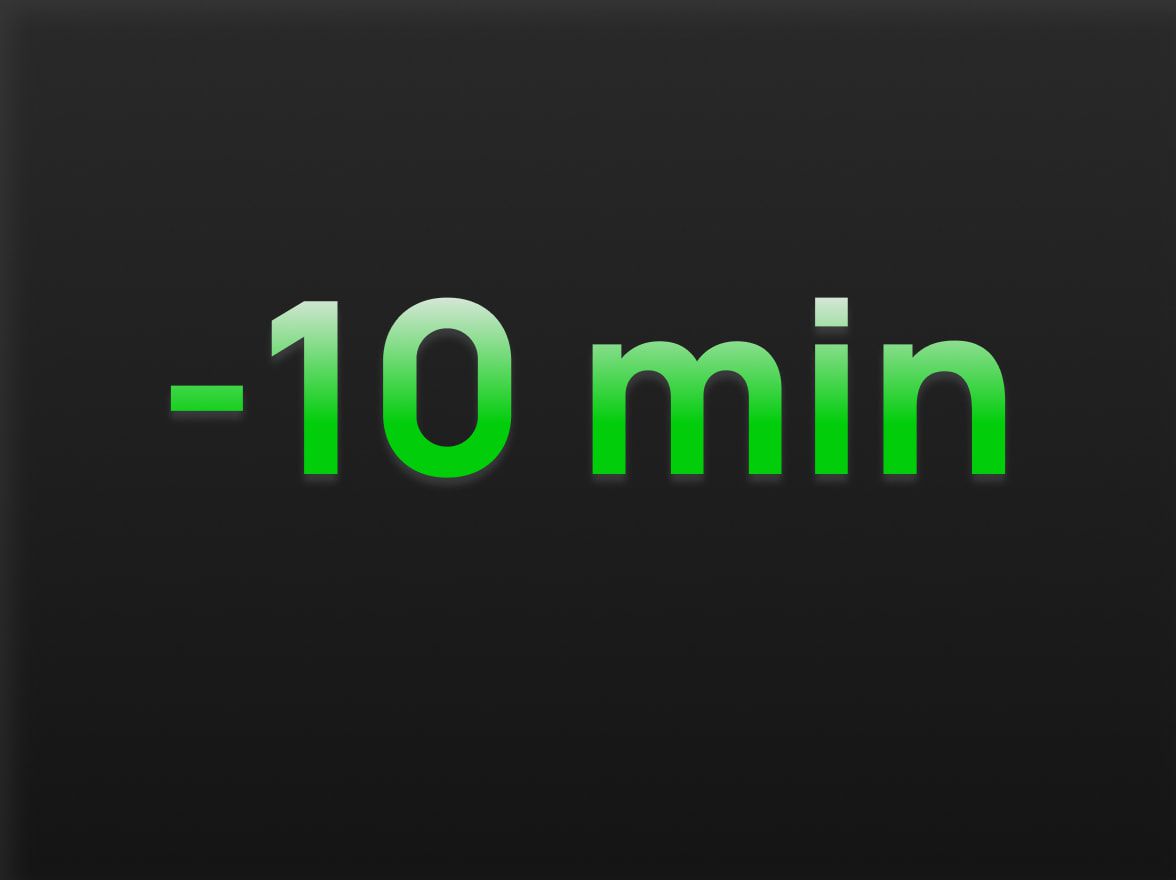 フィラメント交換時間が平均10分短縮