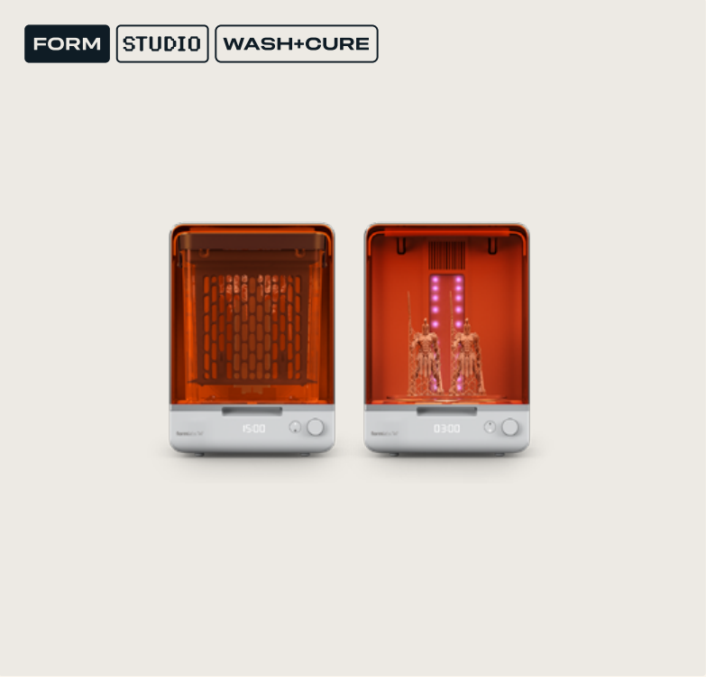 Form Studio Wash+Cureの洗浄・二次硬化